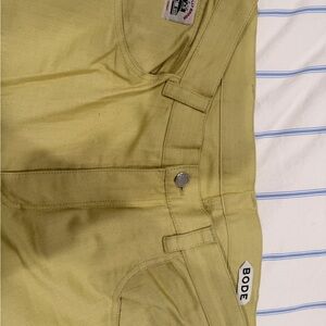 BODE Men's Yellow Jeans
